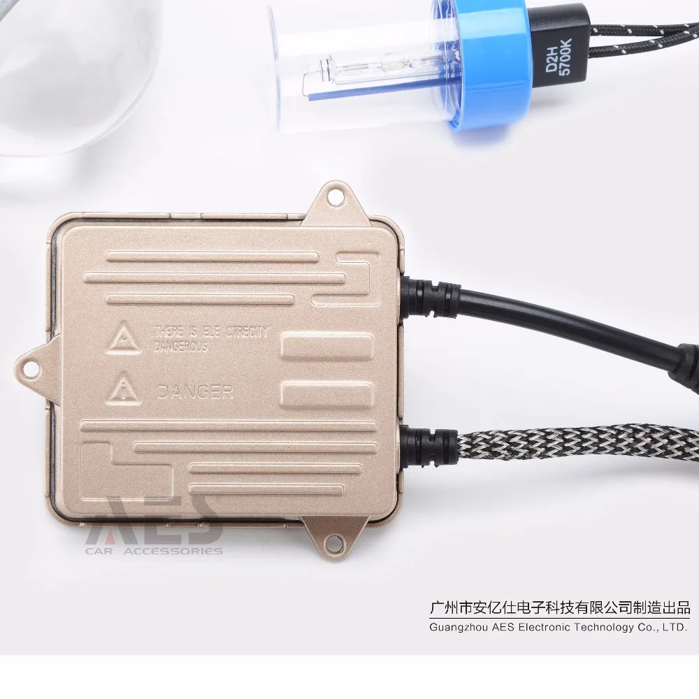 

AES 45w EB-1 Fast Bright HID Xenon Ballast Quick Start 12V Ignition Block Preminum Quality Headlight Replacement Reactor