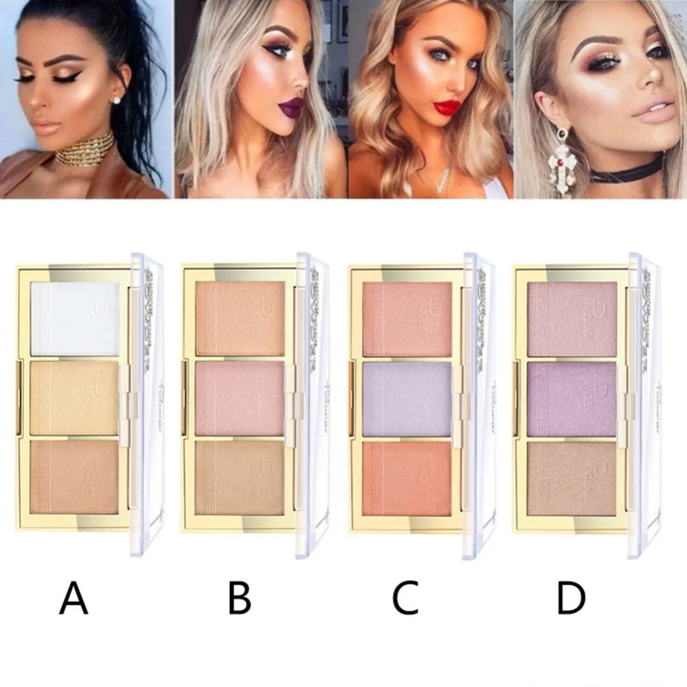 Buy Pro Brighten Base Makeup Glow Kit 4 Colors Bronzer