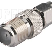 Superbat 5 шт. SMA-F радиочастотный адаптер SMA штекер F прямой разъем типа "Джек" коаксиальный разъем