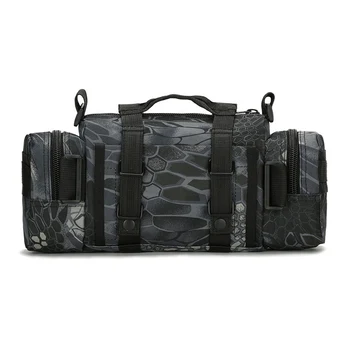 

Waterproof Waist Bag Outdoor Climbing Bags Outdoor Fishing Pouch Adjustable Tactical Shoulder Fanny Pack With Shoulder Strap ZH