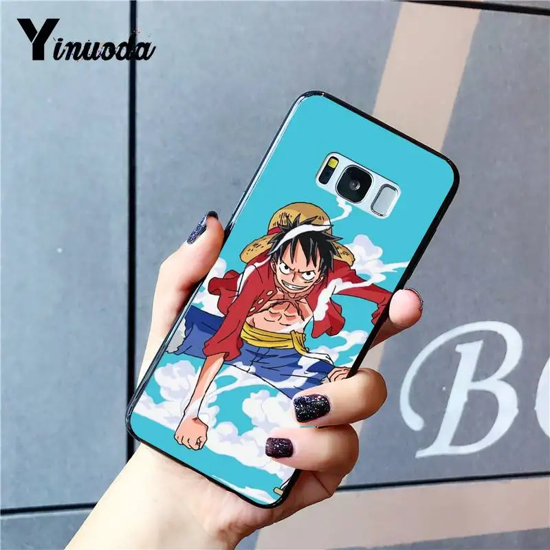 Japanese anime collage one piece luffy Coque Shell