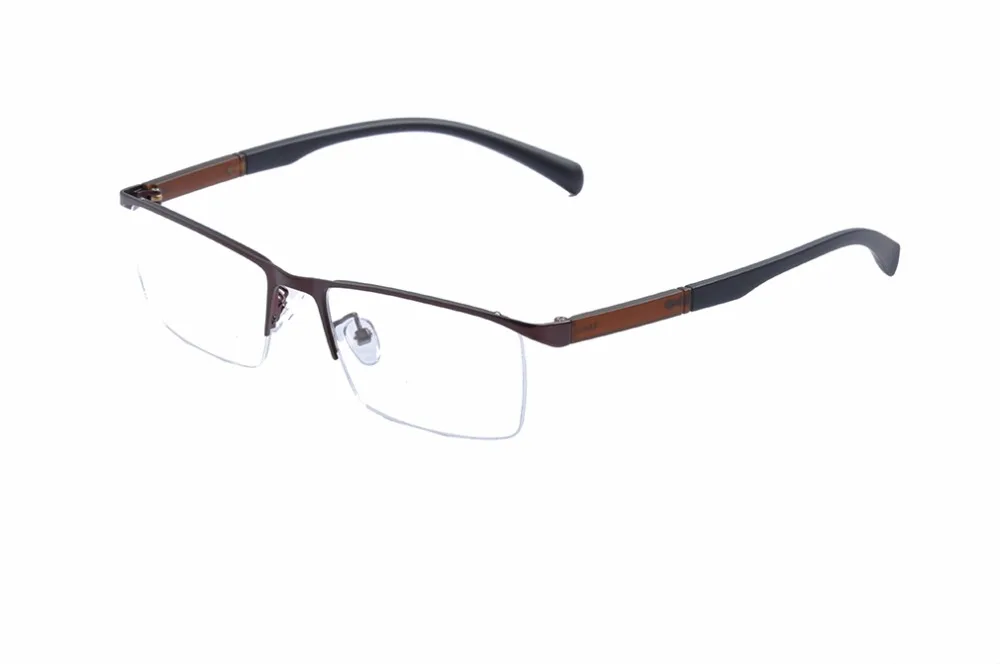 Полуободковые оптические оправы EV мужские для очков с рогом буйвола EV1448|oculos de grau