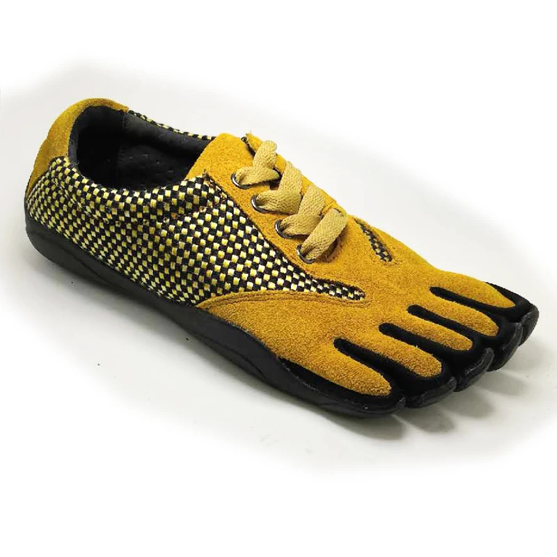 Findcool мужские 5 пальцев открытый тренажерный зал кроссовки Нескользящие натуральная кожа противоударные кроссовки мужские спортивные туфли