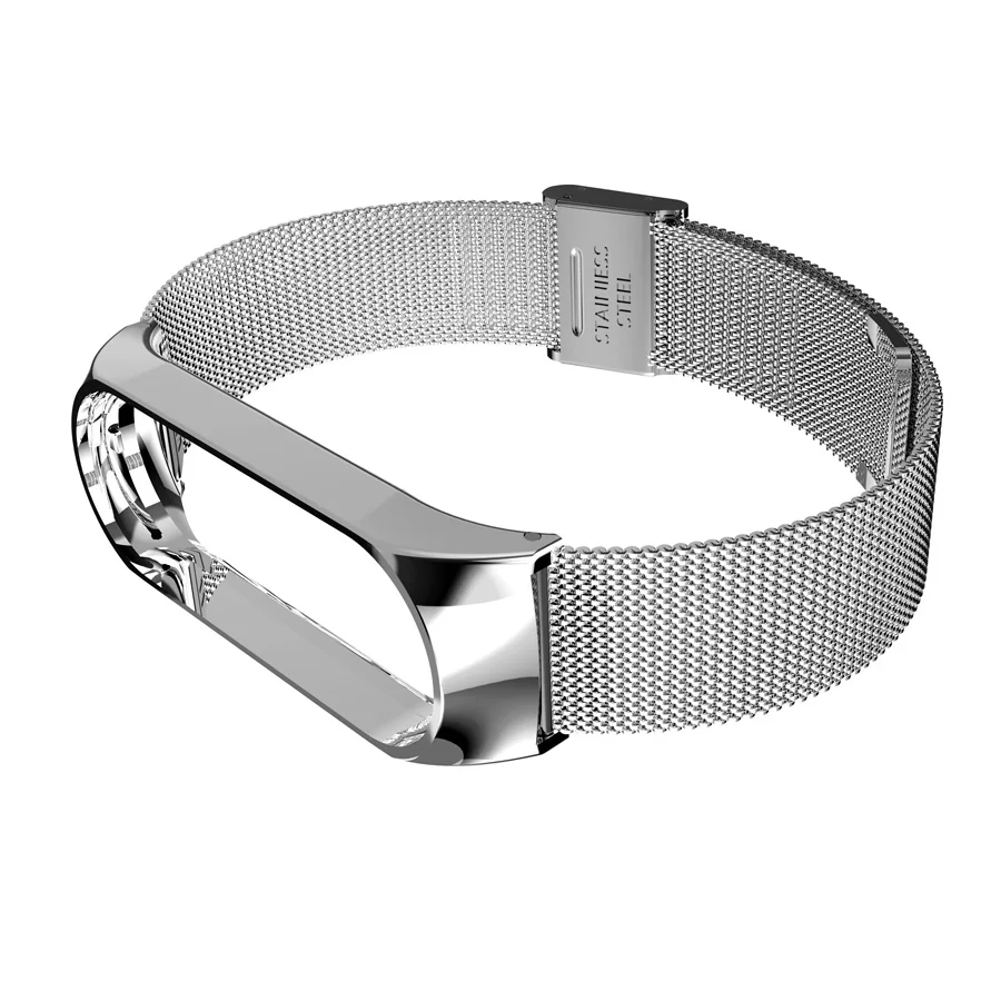 Для mi band 4 металлический ремешок для браслета Xiaomi Band Безвинтовой браслет Smart
