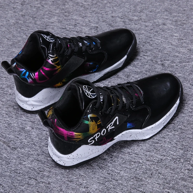 

Basketball Shoes Men 2019 Men Basketball Sports Shoes High Top Original Sneakers Basketball Comfortable Male Shoes Sports