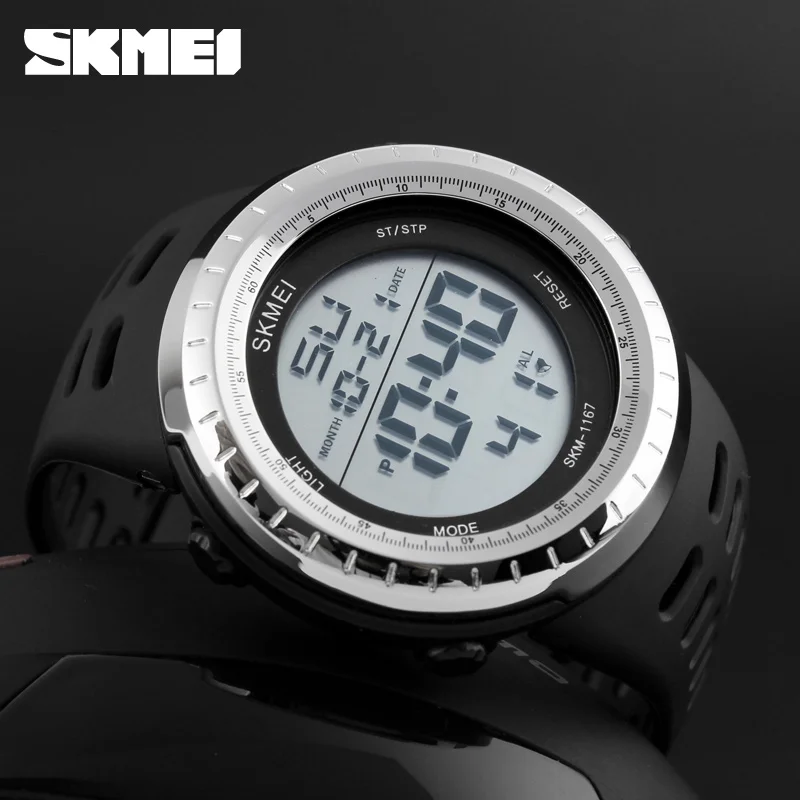  SKMEI Fashion Brand Shock Resistant Watch Outdoor Men Military Watches Men's LED Digital Watch Casu
