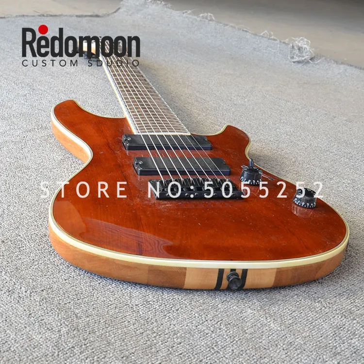 Mayones гитара 8 струн электрогитара с палисандр гриф шеи-через тело музыкальный инструмент магазин