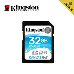 Kingston SD карта 32 Гб карта памяти Class10 картао де memoria высокая скорость SDHC uhs-i HD видео sd-карта для цифровая камера рекордер