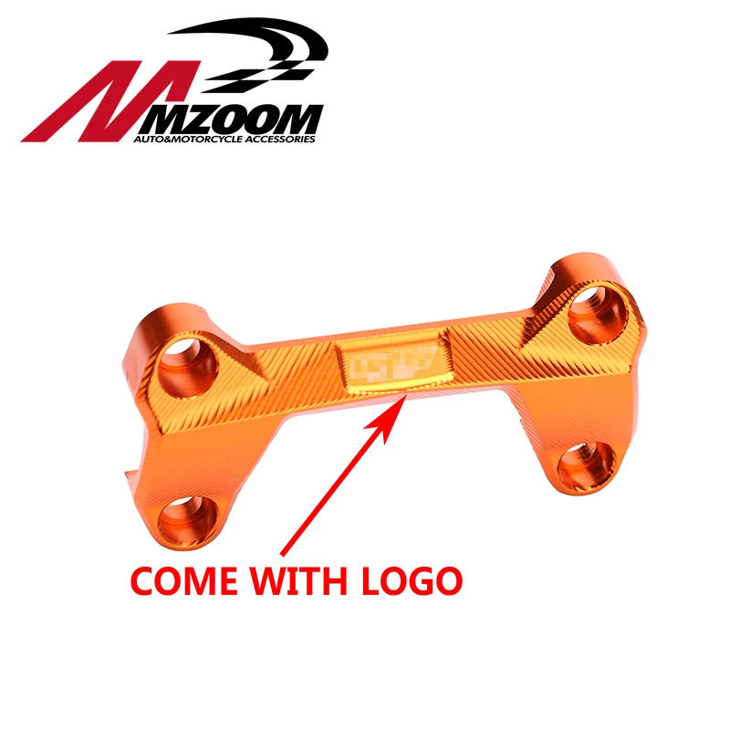 

Orange Motorcycle CNC Aluminum Handlebar Risers Top Cover Clamp Fit For KTM DUKE 390 200 125 Dirt Bike