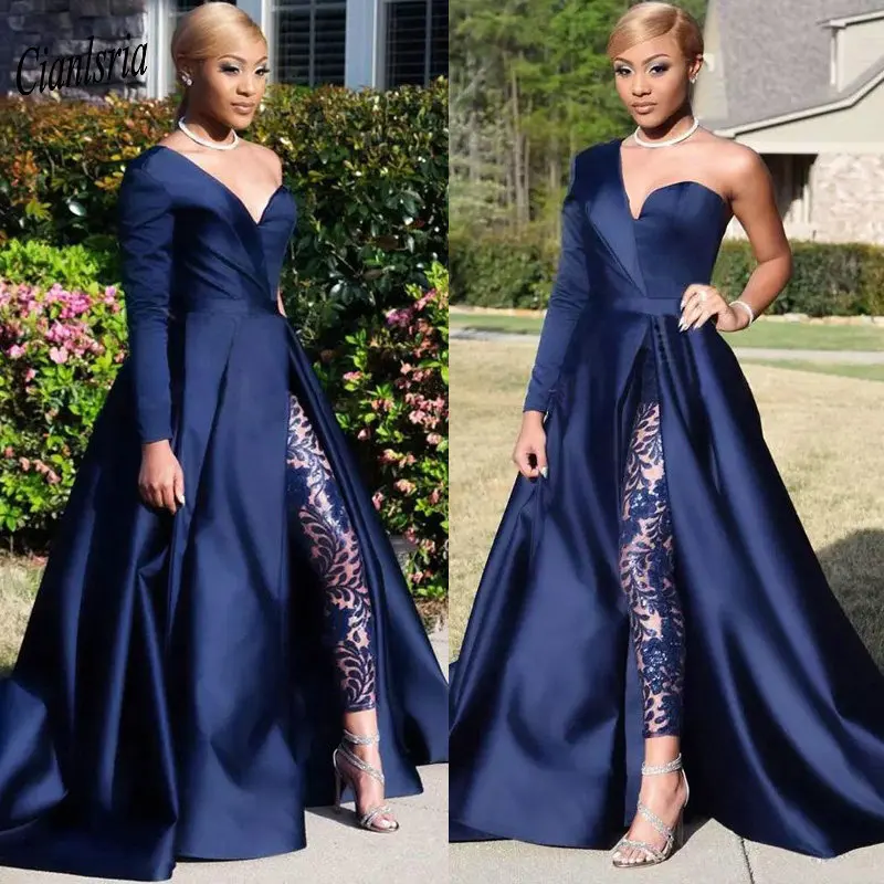 navy dress jumpsuit