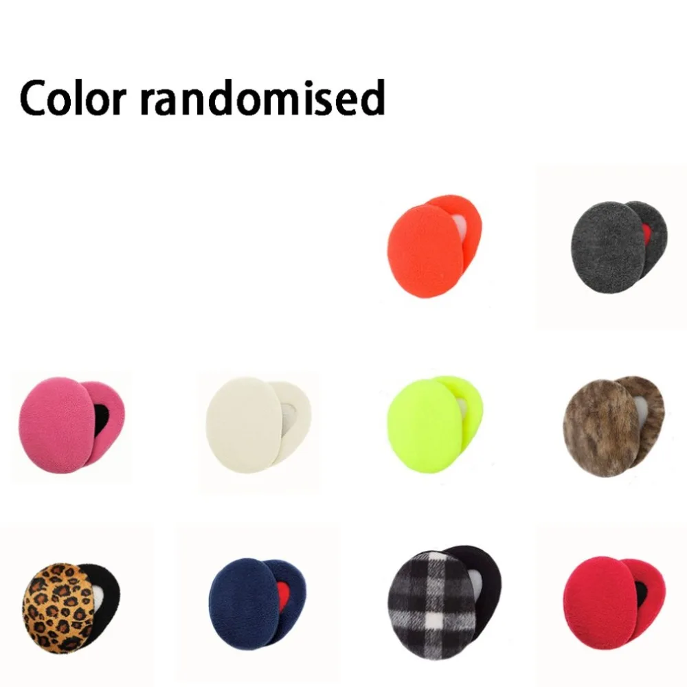 

Comfortable Men Women Fleece Warmer Earmuff Warm Plush Cotton Ear Muffs Cover Earwarmers Ear Muffs Earlap Warmer
