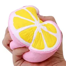 Lemon PU squishy kneading dough slow rebound toy random combination suit new product beautiful gift bag package Lemon PU squishy kneading dough slow rebound toy random combination suit new product beautiful gift bag package