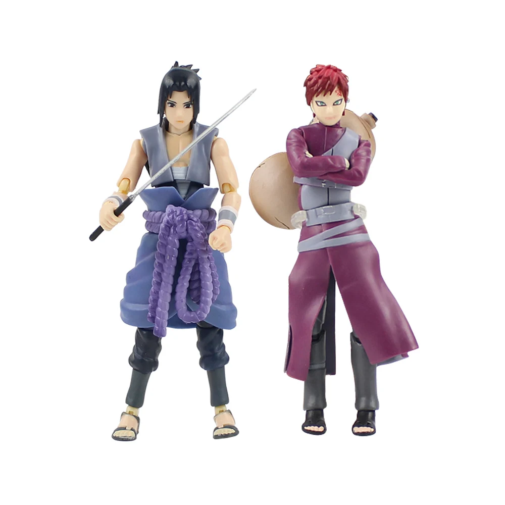 

Naruto Shippuden Action Figure Uchiha Sasuke Gaara Anime Model Toy Children Gift
