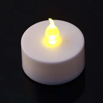 

Led Plastic Simulation Electronic Light Small Tea Wax Environmentally Friendly Smoke-free Romantic Wedding Proposal Candle Light