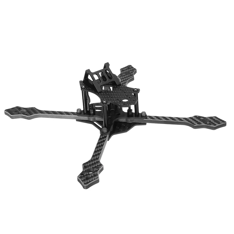 Realacc Blackbird 210N 210 мм нормальный X гоночный Дрон 5 мм Arm Комплект из углеродного волокна для рамы для моделей RC камера мотор w/PDB 5V& 12V