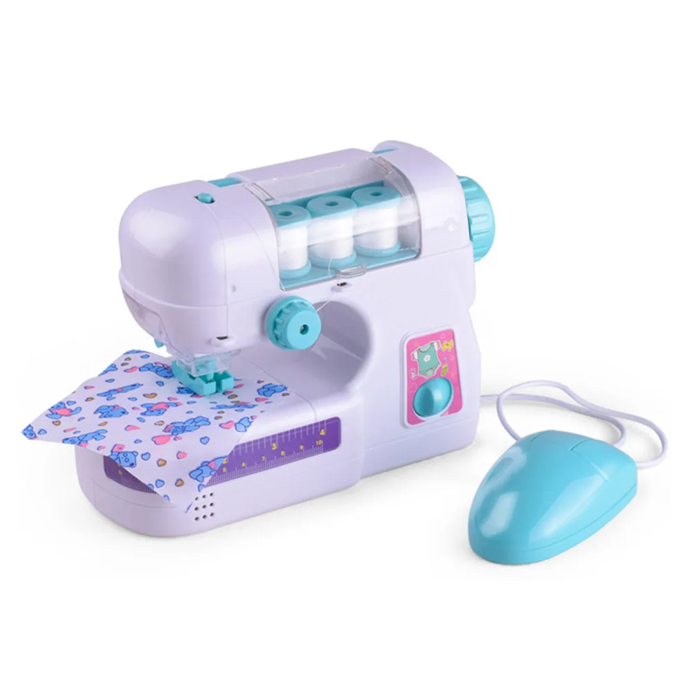 

Kids Simulation Household Toy Cloth Sewing Machine Furniture Pretend Playing Toys For Children Intelligence Activities Girl Gift