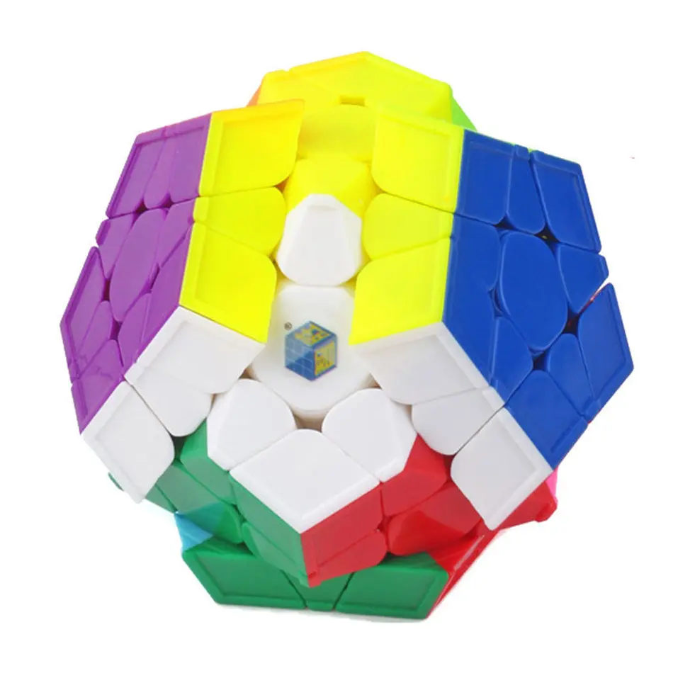 Yuxin Little Magic Megaminx 3x3 кубик рубика Stickerless магический куб-мегаминкс 3 слоя скоростной куб профессиональные головоломки игрушки для детей подарок