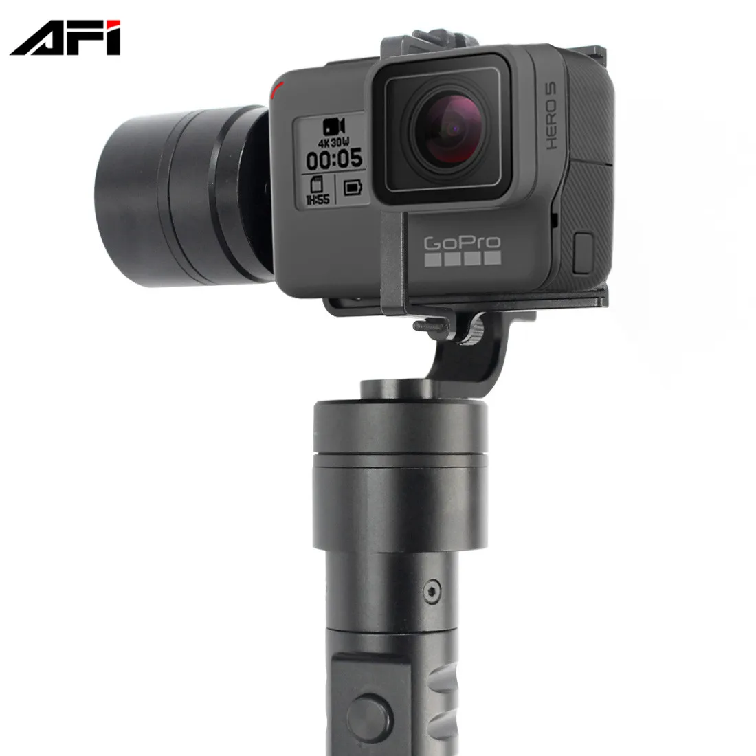 AFI A5 aluminium alloy gopro gimbal camera mount rod holders for all gopro Hero 5/4/3+/3 Xiaoyi