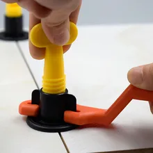 100 шт Плоские керамические напольные стены строительные инструменты многоразовые плитки выравнивания PAK55