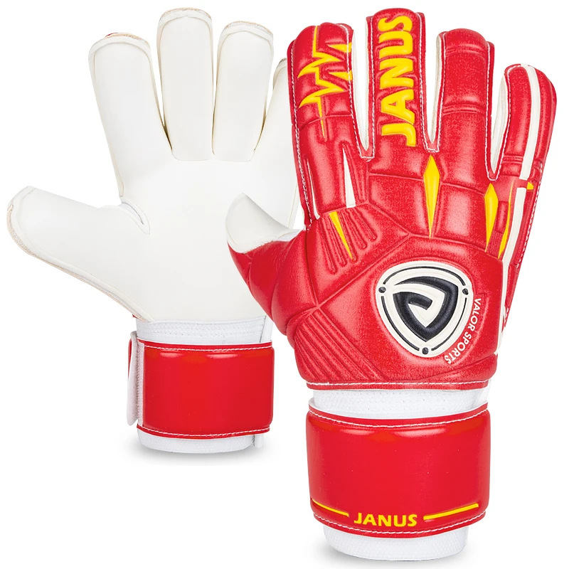 Goalkeeper Gloves  Football  Goalie Glove Adult Size 8 9 10 RED 