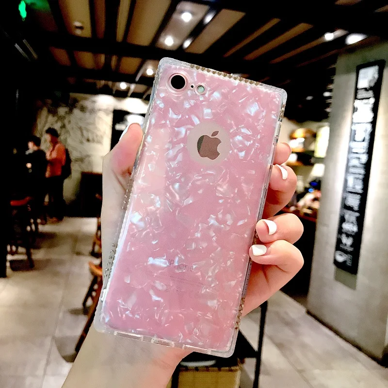Kairubo ювелирный чехол для телефона iPhone 7 8 Plus 5s с узором X 6 S Мягкий силиконовый из