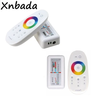 

2.4G RGB Led Controller 6A*3CH And RGBW Led Controller 6*4CH With RF Touch Remote Control For 3528 5050 Led Strip DC12-24V
