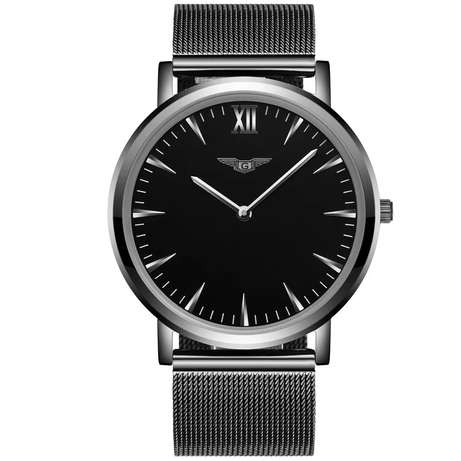 Watch Men GUANQIN Relogio Masculino Gold Simple Mens Watches Top Brand Luxury Ultra Thin Quartz Watch New Year Gifts for Friends (17)