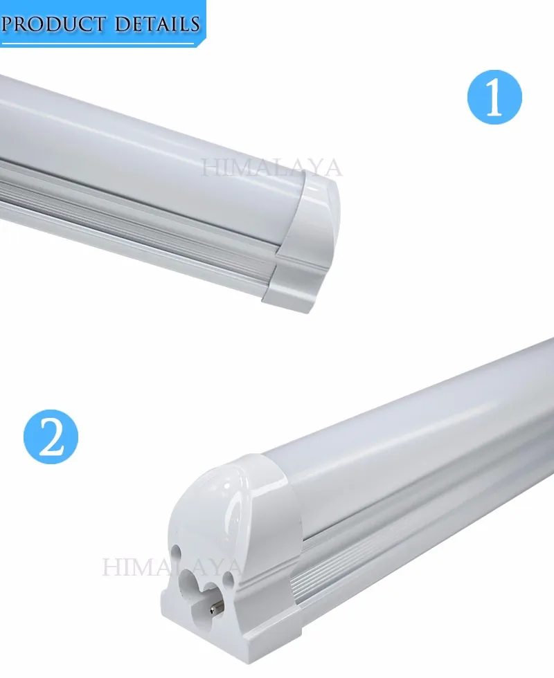 Toika 30 шт. T8 integrated 40W50W 2400 мм 5000 К LED T8 integrated лампа 8ft 2.4 м T8 LED light tube 25LM/pc 192led/240/pc