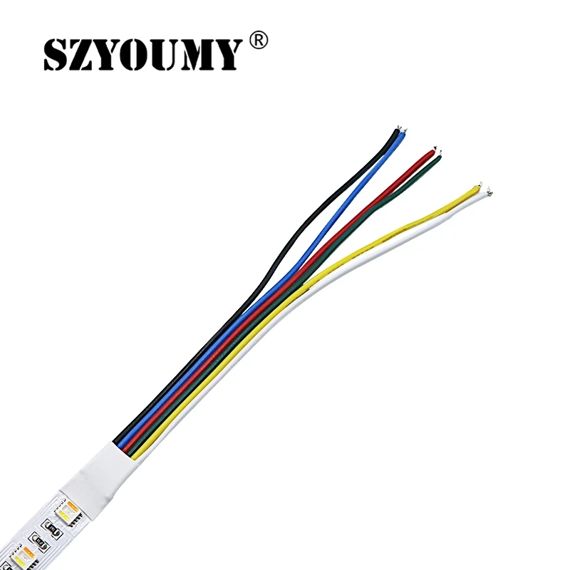 SZYOUMY Новые Поступления RGB + CCT Светодиодная лента 5050 60 светодиодов/метр 12 вольт 5 в 1