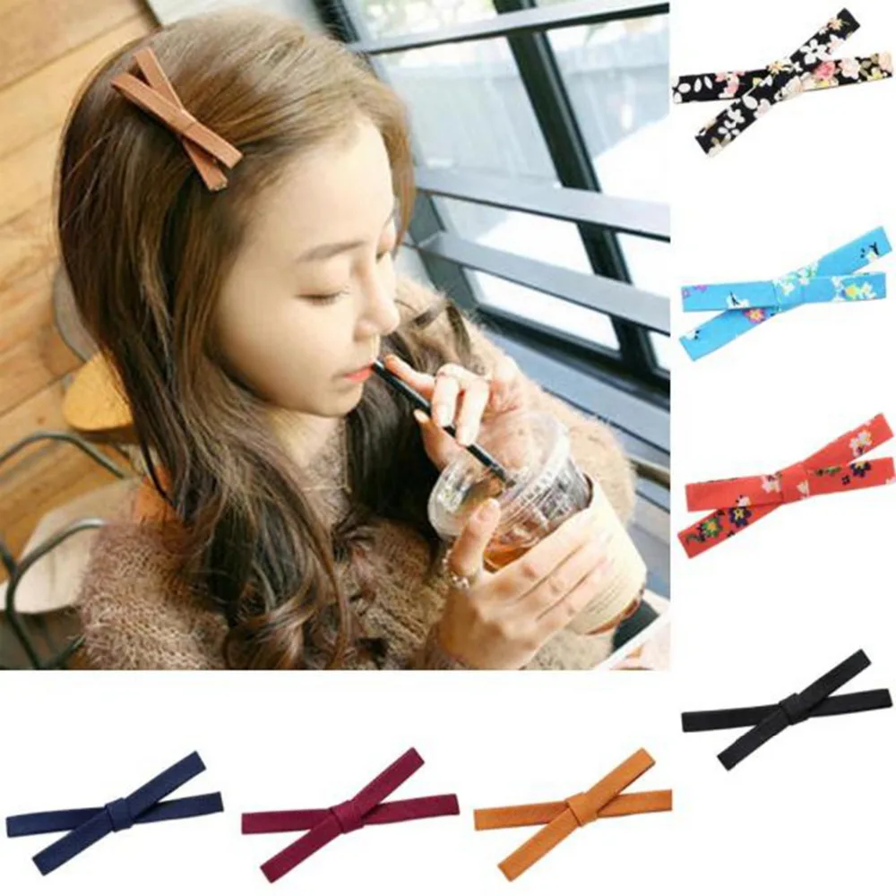 

1PC headband women fashion lovely Bow Hair Clip for women Hair Accessories Headpiece head wear super quality hairpin gift#0