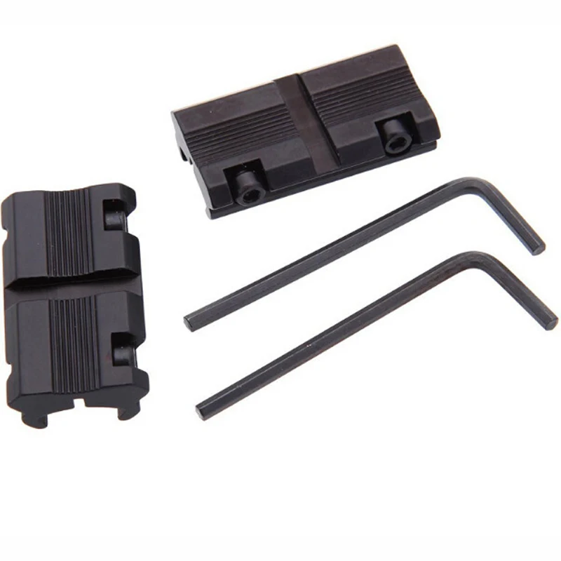 military airsoft ar 15 accessories Tactical 11mm dovetail rail transfer to 20mm picatinny rail adapter Scope Mount for hunting (5)