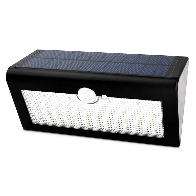 

Solar Lights, 550 Lumens 38 LED Solar Powered Motion Sensor Security Light with 3 Intelligent Modes, IP65 Waterproof Outdoor L
