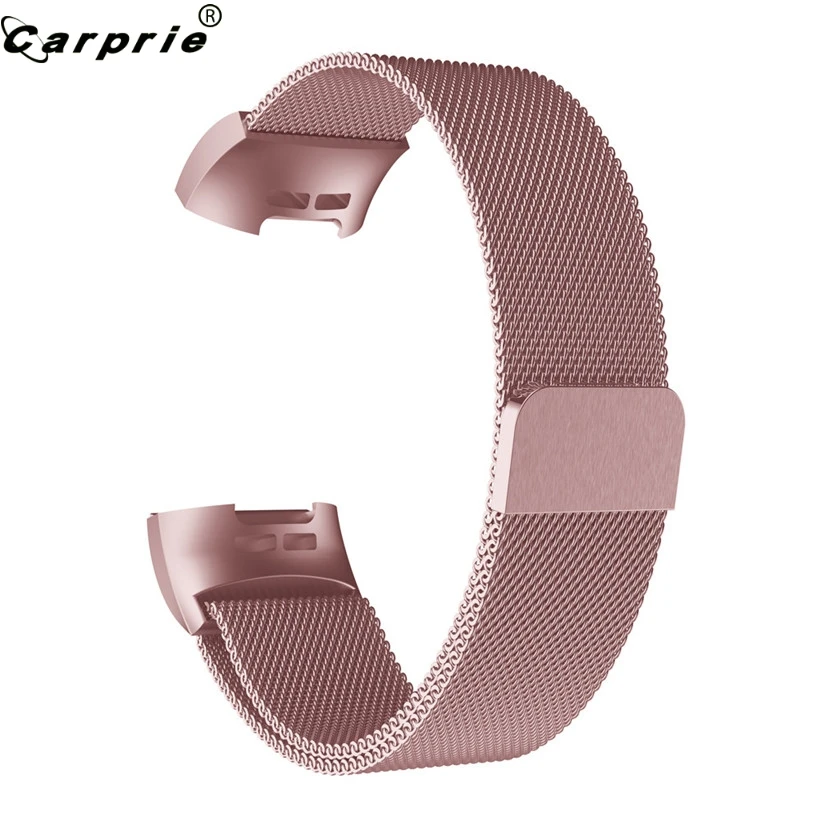 

Newly Design Smart Wristbands 210mm Quality Stainless Steel Milanese Smart Watch Strap Bracelet Band for Fitbit Charge 3 81017