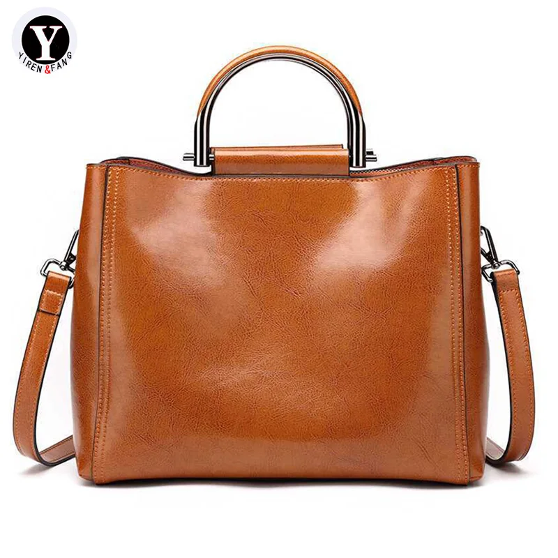 

Yirenfang Women Bag 2018 Fashion Big Genuine Leather Bags For Women Messenger Bags Handbags Women Famous Brands Shoulder Bags