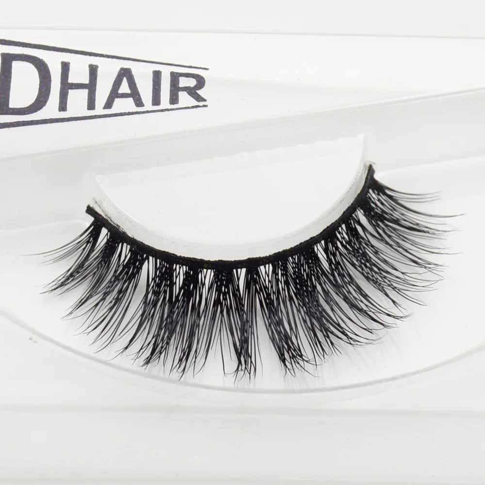 

Visofree Mink Lashes 3D Lashes Long Lasting Lashes Natural & Lightweight Mink Eyelashes 1 pair SS204