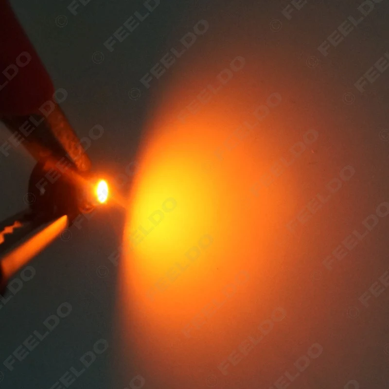 FEELDO 4 шт. T4.2 2SMD 1210/3528 Автомобильный светодиодный измеритель приборной панели