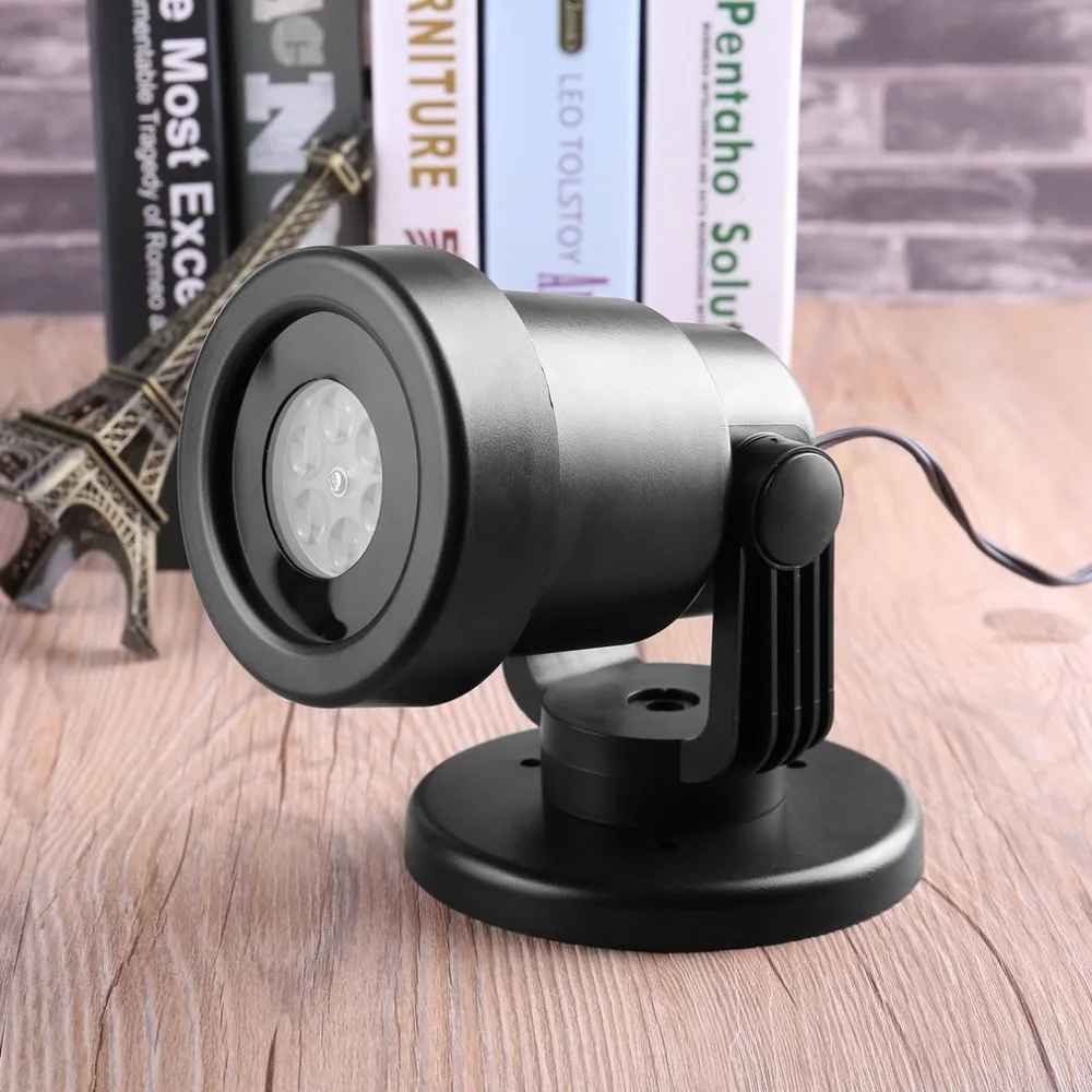 

2PCS Outdoor/Indoor 4W 4 LEDs Projection Light Projector LED Spotlight LED Lamp for Party Holiday Christmas Decoration-A