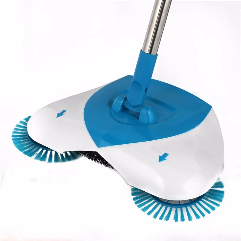 Rotating Broom Sweeping Machine Push Type Magic Broom Dustpan Handle