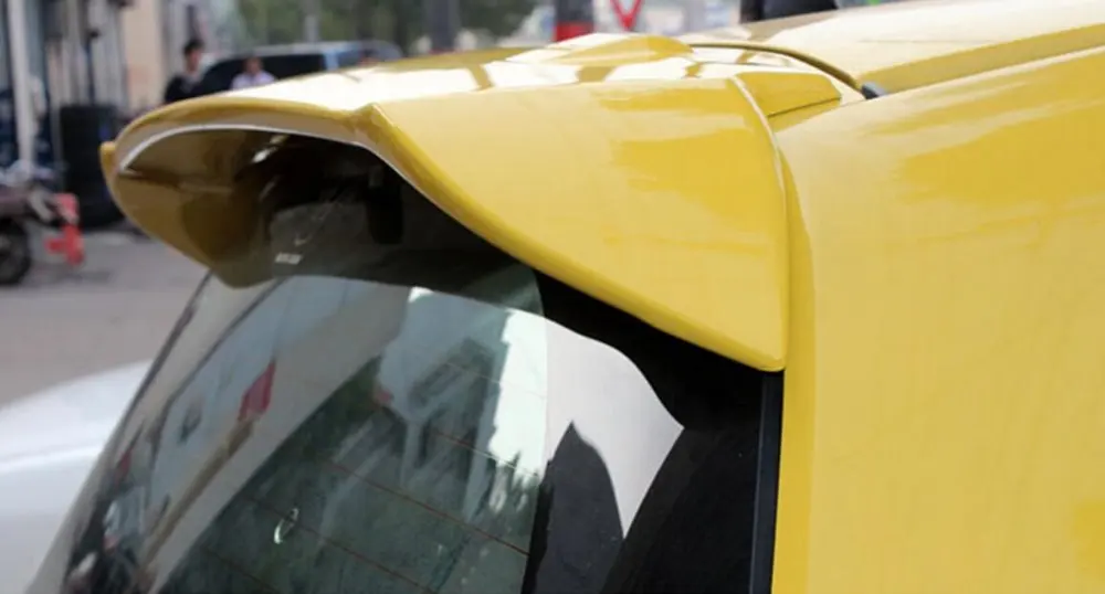 Osmrk Неокрашенный задний спойлер из АБС пластика на крышу для honda jazz fit 2008 2013|rear