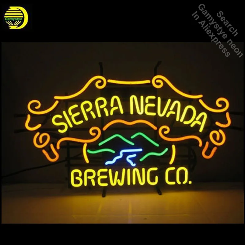 Неоновые вывески для Sierra evad неоновые лампы ручной работы вывеска стеклянная