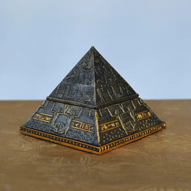 

Personality ancient Egypt Khufu pyramid model creative small ornaments home decoration crafts jewelry box gift