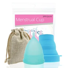 Женская гигиеническая менструальная чашка силиконовая вагина чашка менструальная чаша из силикона Medica шариковый стерилизатор купе menstruelle