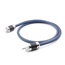 Audiocrast Siltech SPX-28 OCC Silver Plated AC Schuko Power Cord Cable