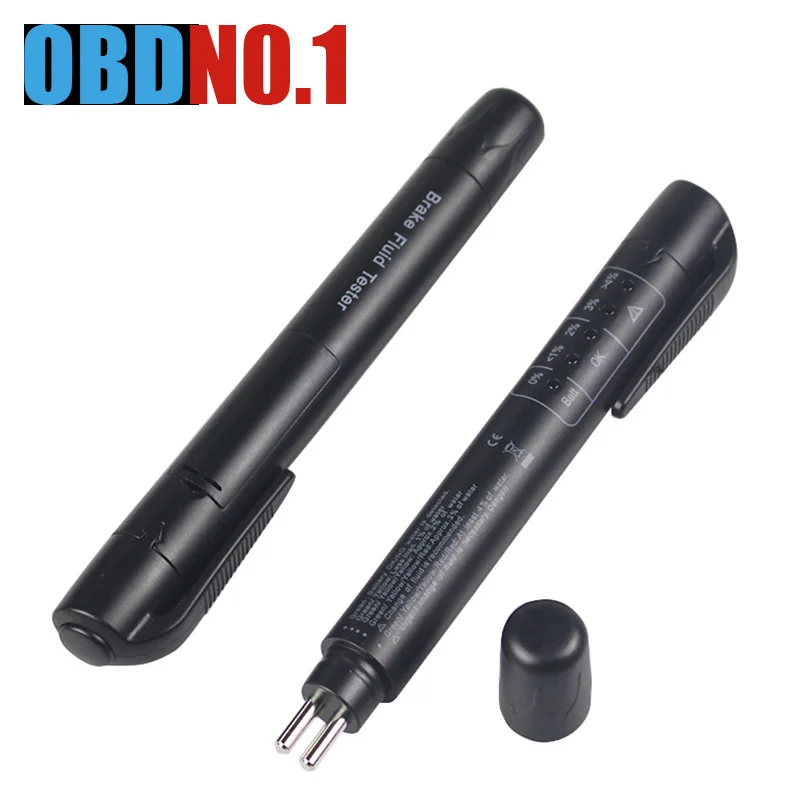 

ZOLIZDA Cheap price Brake Fluid Tester Automatically 5LED Indicator Check Car Liquid Quality MINI Electronic Pen brake oil pen