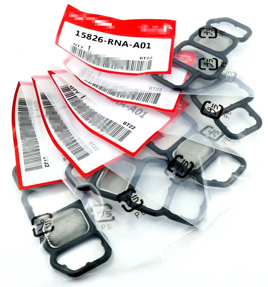 Genuine 15826-rna-a01 Gasket Filter For Honda Accord Civic Vtec Spool ...
