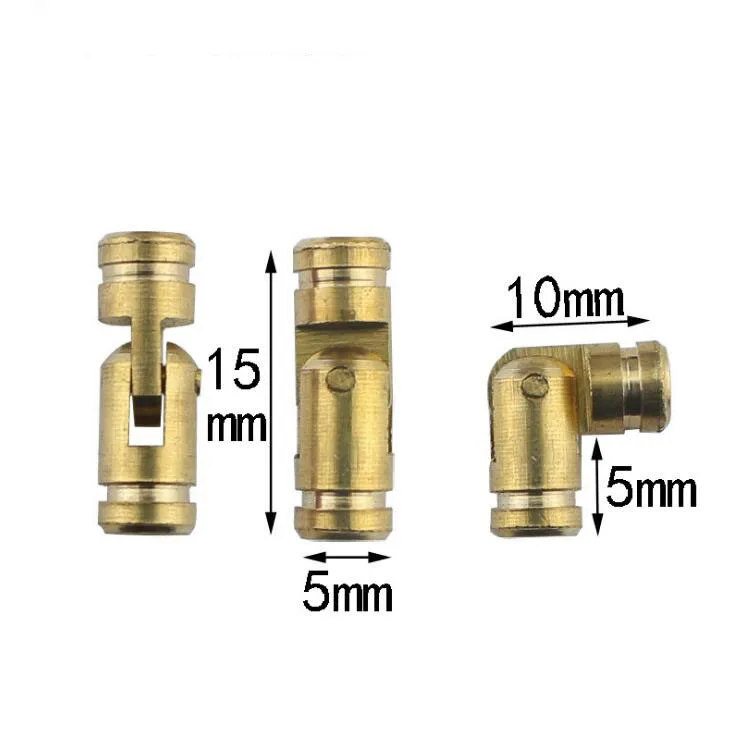 5 мм/4 мм толстый Латунный цилиндрический шарнир деревянная коробка фиксированная коробка с шарниром шарнирная опора