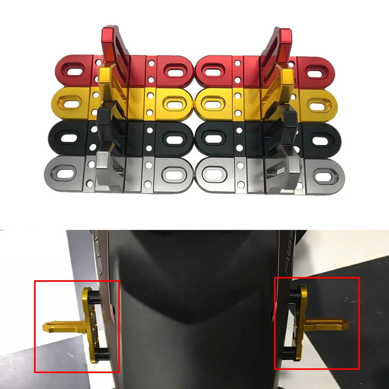 

XMAX NMAX NVX Aerox155 Light Bracket Motorcycle Fog Head Light Holder For YAMAHA XMAX300 125 250 NMAX155 125 150 NVX155 150 125
