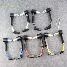 Алюминиевый мотоцикл универсальный 7/" 22 мм рычаг защиты для BMW Марка Ducati Honda KAWASAKI SUZUKI YAMAHA