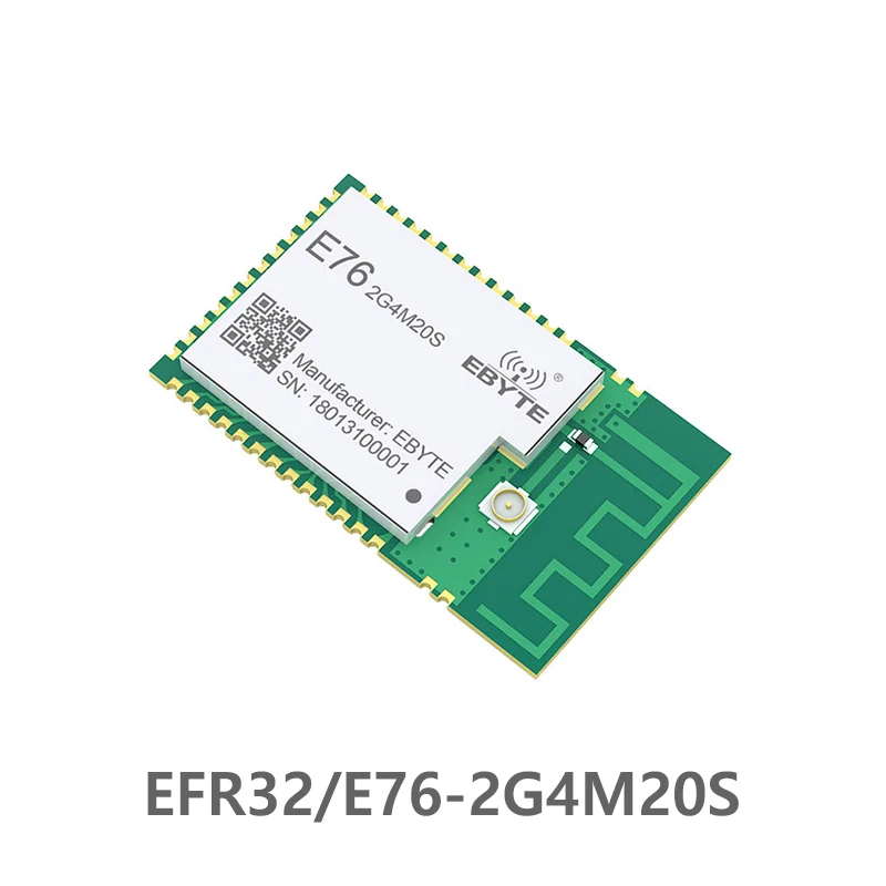 E76 2G4M20S EFR32 2 4 ГГц 100 мВт cdebyte модуль SMD 20dBm приемник передатчика GHz радиочастотный
