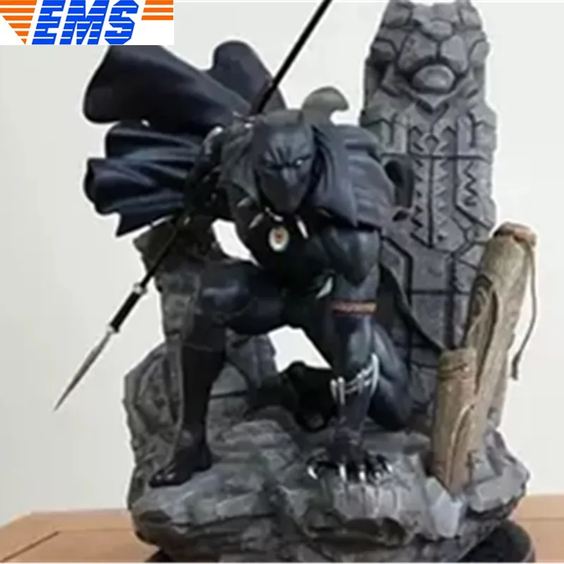 

Statue Captain America: Civil War Superhero Bust Black Panther 1:4 Head Portrait GK Action Figure Collectible Model Toy D940